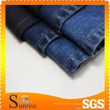 Хлопок полиэстер спандекс Slub джинсовой ткани Fabric(SRS-120863)